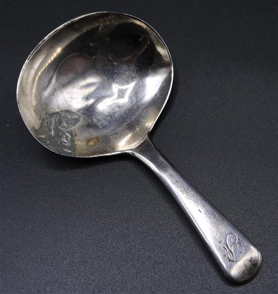 Silver spoon/caddy